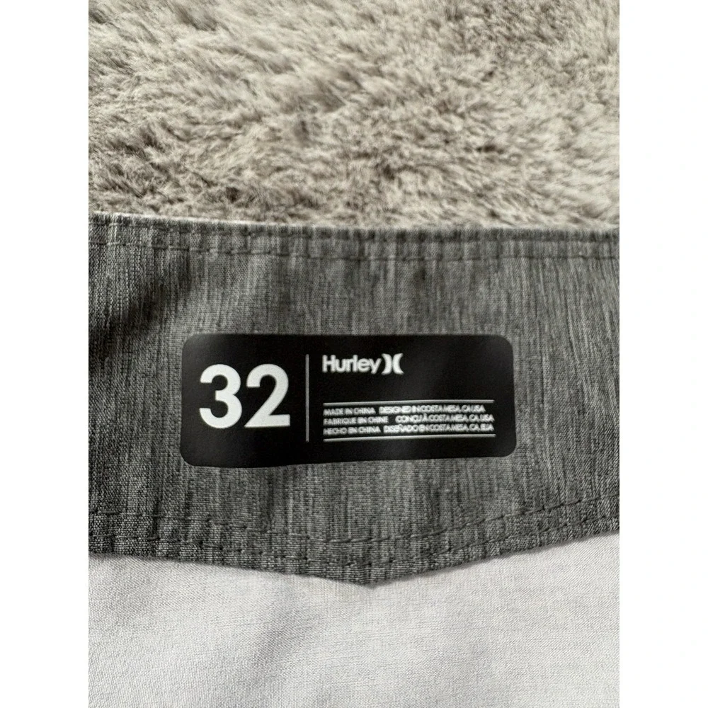 Hurley Board Shorts size‎ 32 unlined drawstring swim trunks phantom
